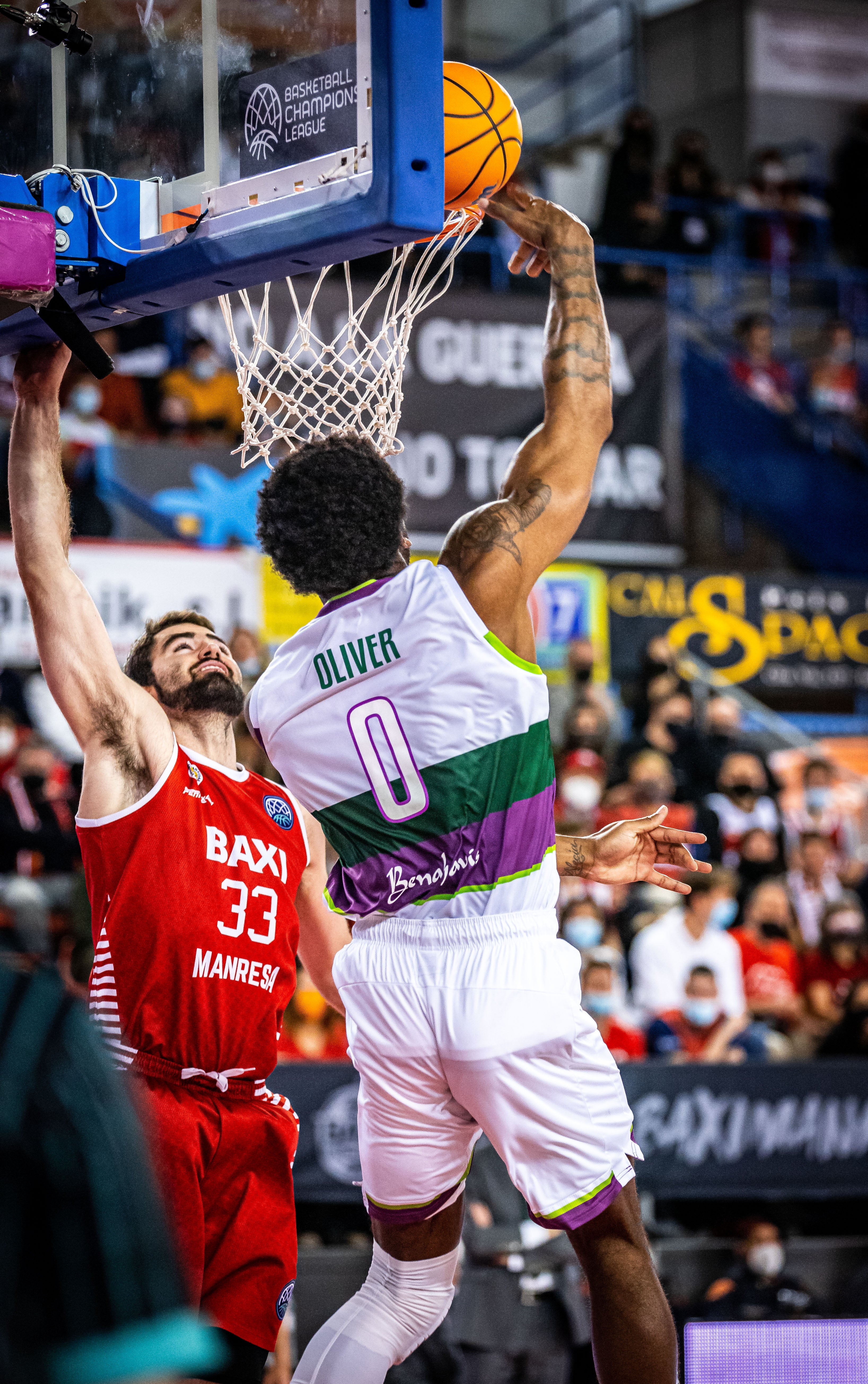 Fotos: El Manresa-Unicaja, en imágenes