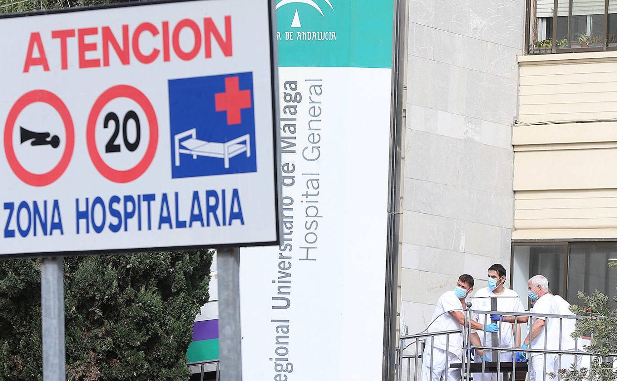 Imagen del exterior del Hospital Regional. 