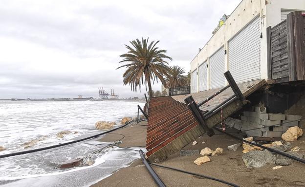 Salado pide al Gobierno la declaración de zona catastrófica del litoral malagueño afectado por el temporal