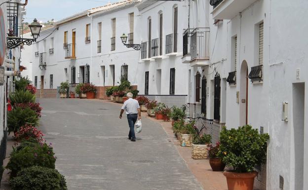 Calle de Torrox Pueblo.