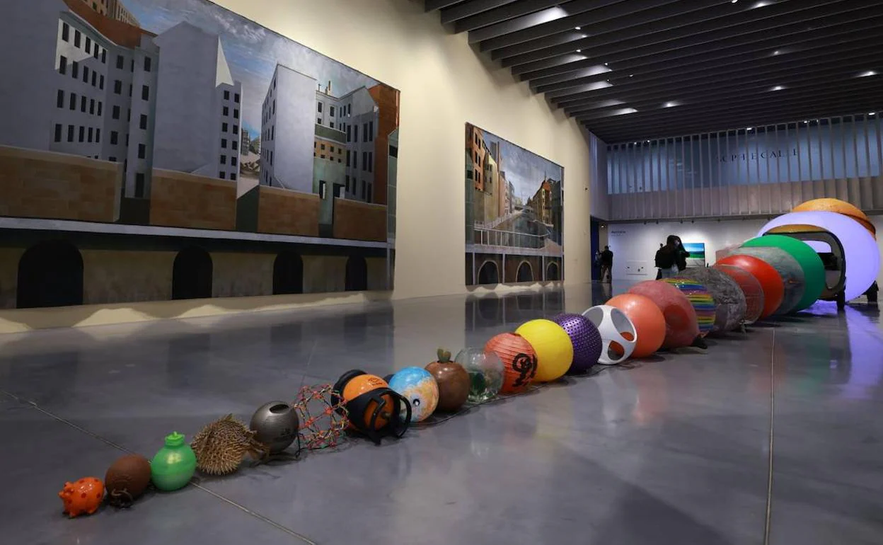 'Avalancha', una de las obras más icónicas de la nueva colección semipermanente del Pompidou Málaga. 