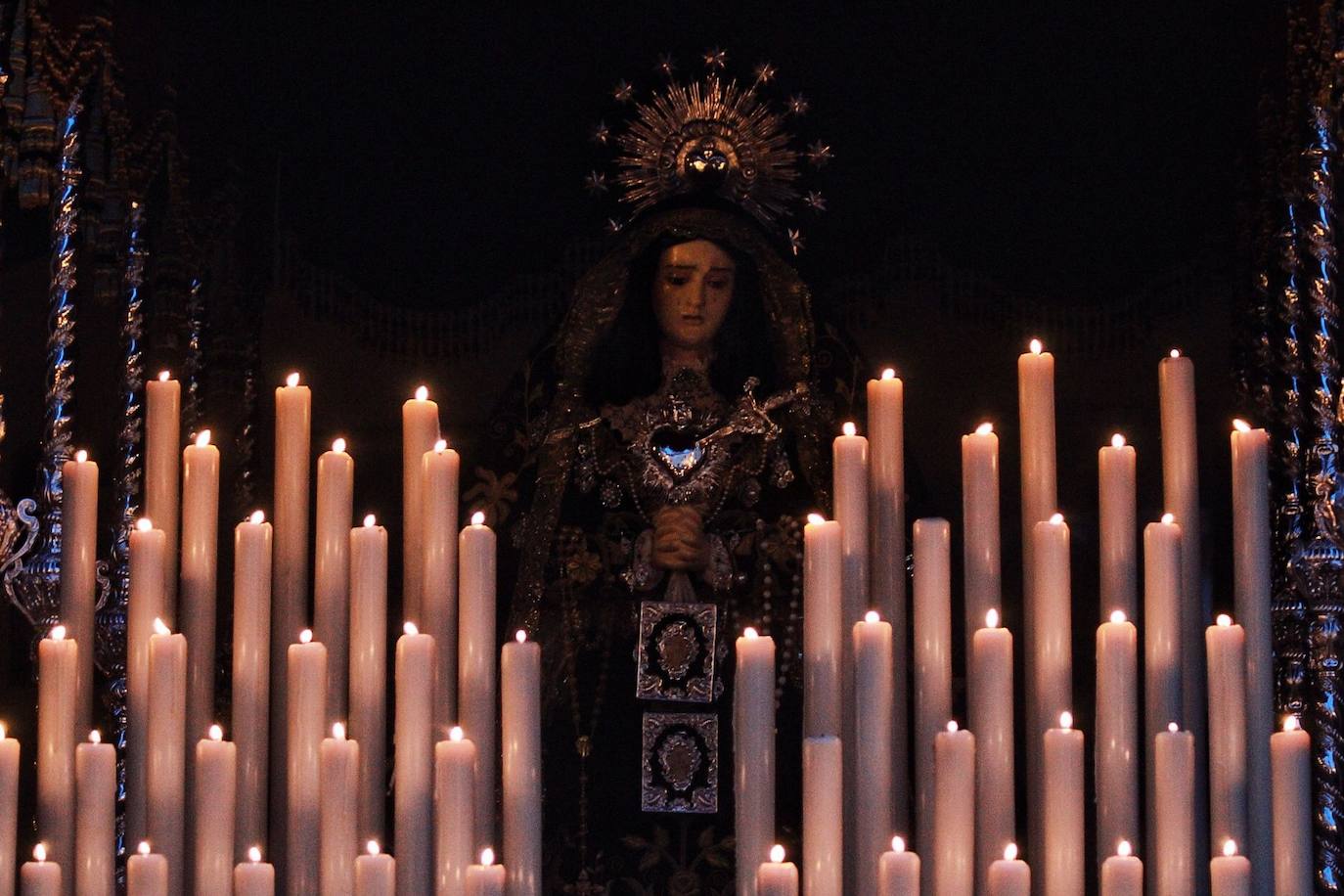 Procesión Nazareno del Paso y la Virgen de los Dolores, de Churriana, este Viernes de Dolores