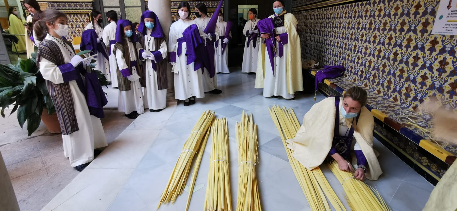 La Pollinica. Domingo de Ramos en Málaga. 