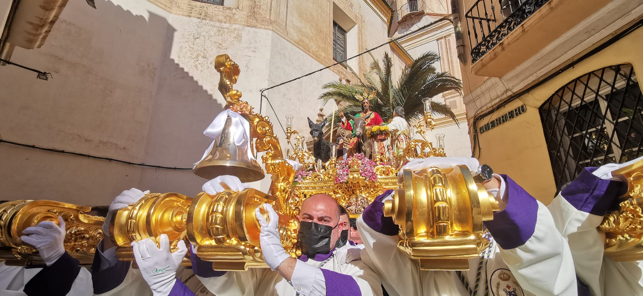 La Pollinica. Domingo de Ramos en Málaga. 