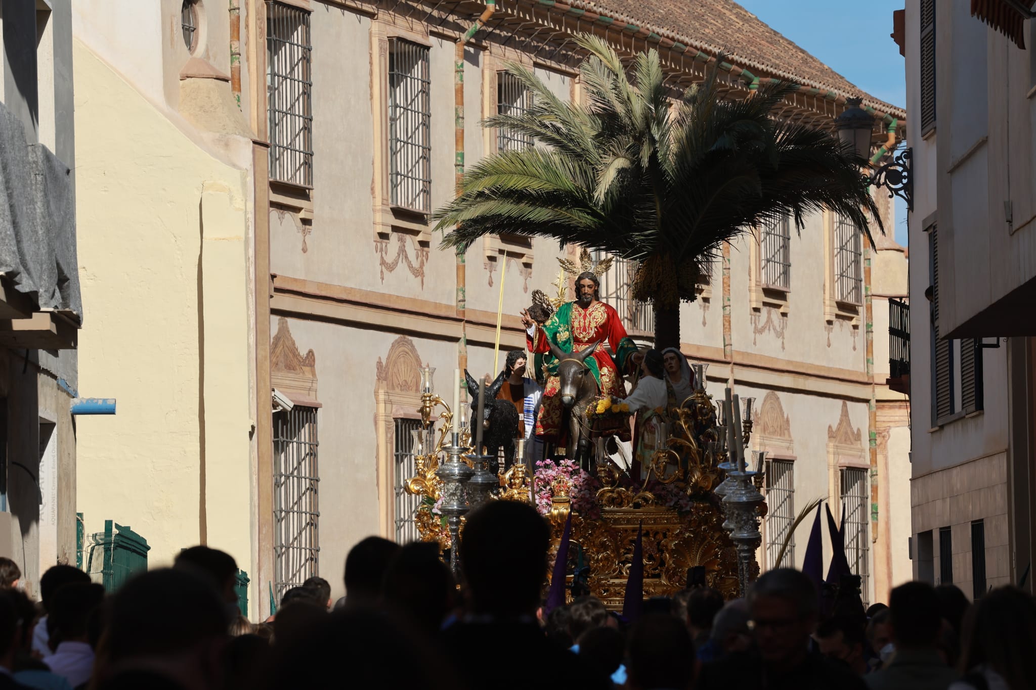 La Pollinica. Domingo de Ramos en Málaga. 