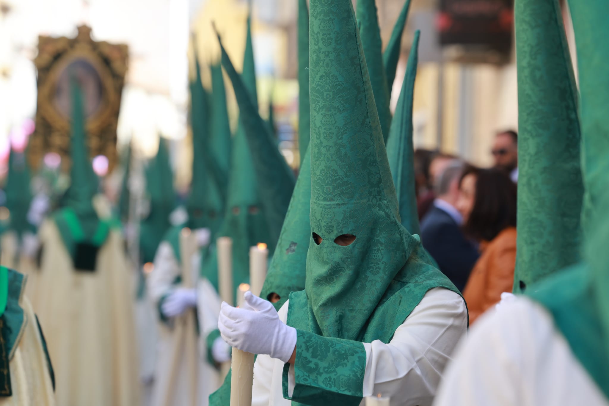 La Pollinica. Domingo de Ramos en Málaga. 