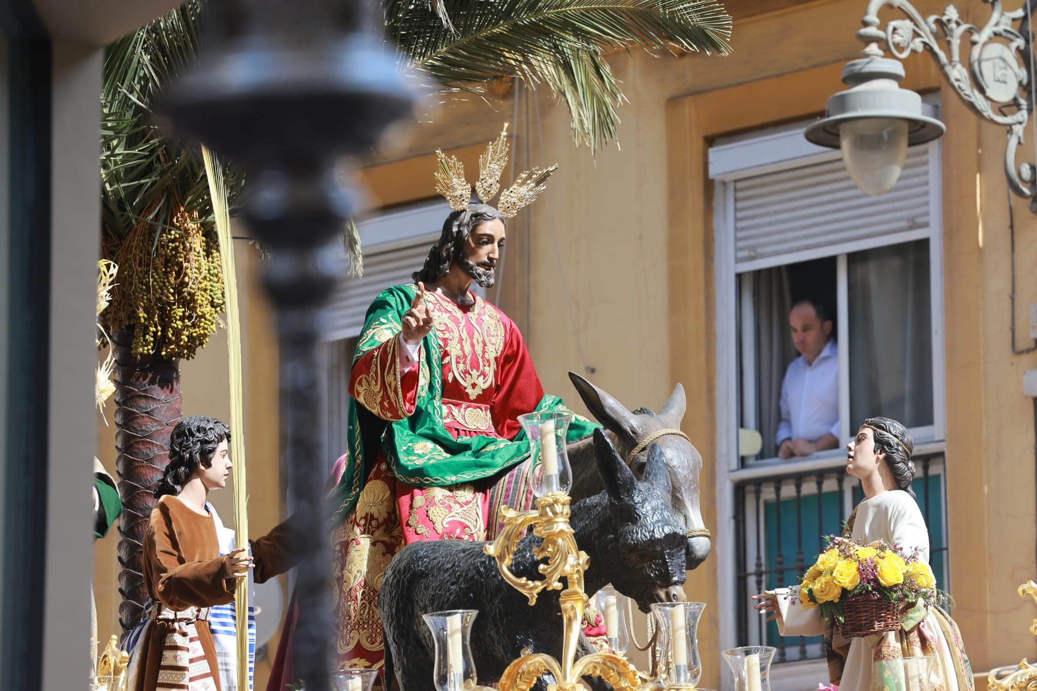 La Pollinica. Domingo de Ramos en Málaga. 