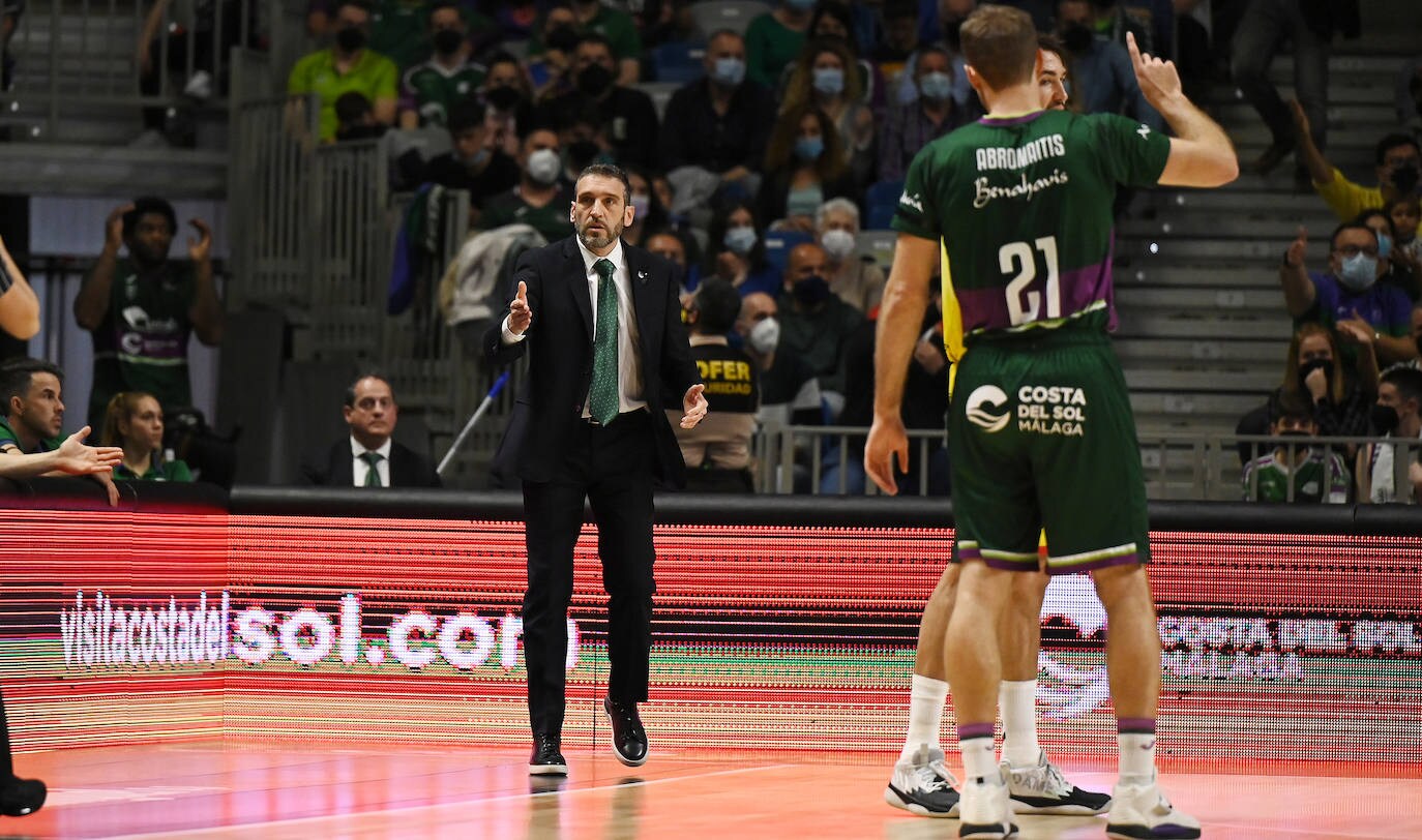 El Unicaja disputó el primero de los cuatro partidos que afronta esta Semana Santa 