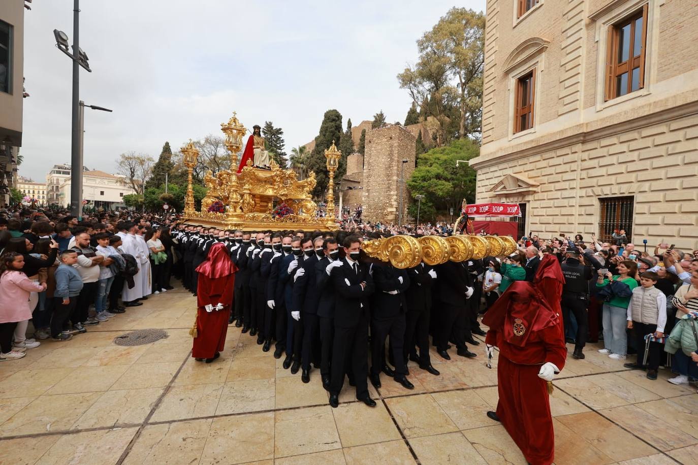 Estudiantes. Lunes Santo de Málaga