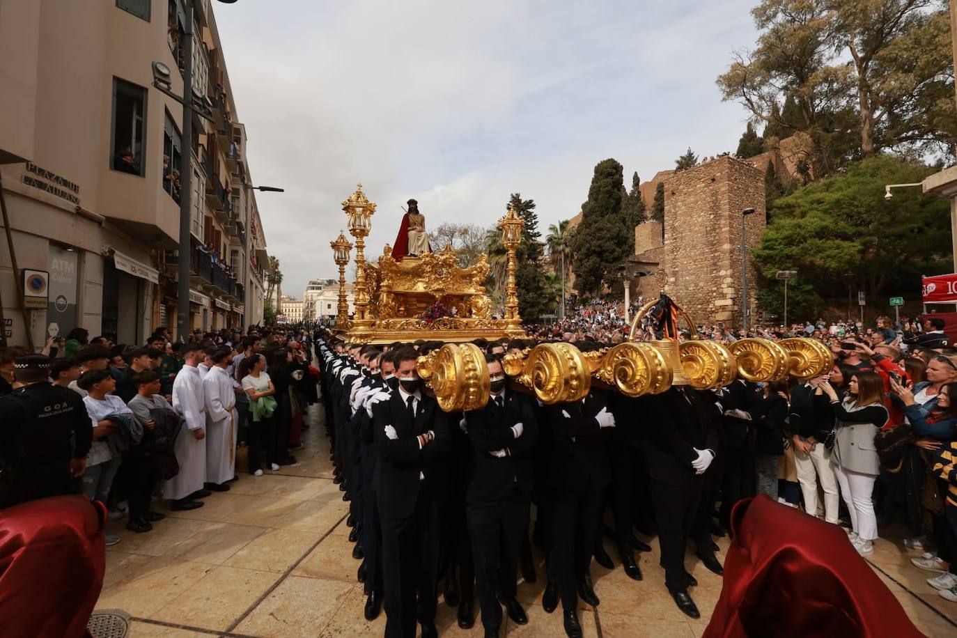 Estudiantes. Lunes Santo de Málaga