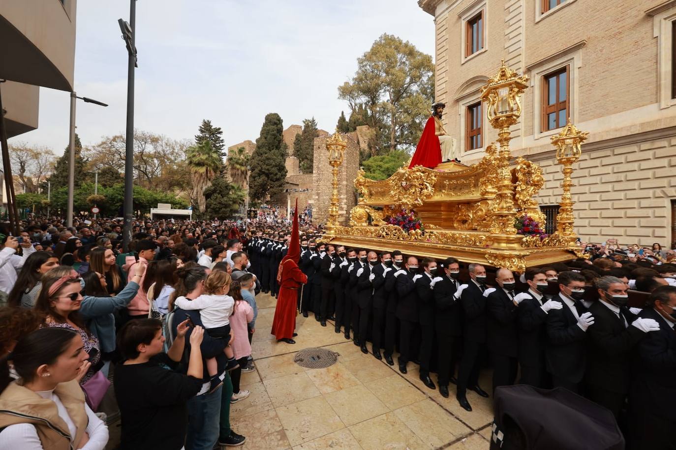 Estudiantes. Lunes Santo de Málaga