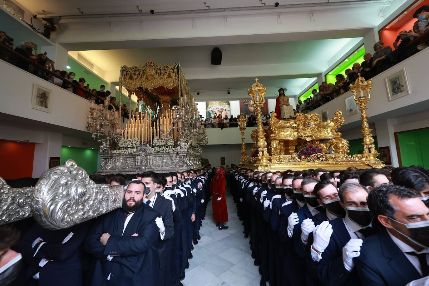 Estudiantes. Lunes Santo de Málaga