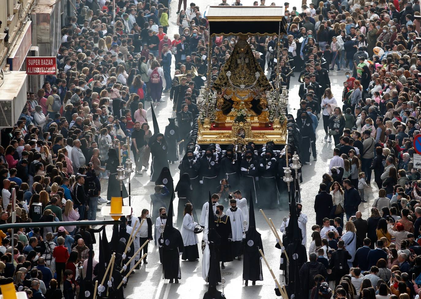 Dolores del Puente. Lunes Santo de Málaga