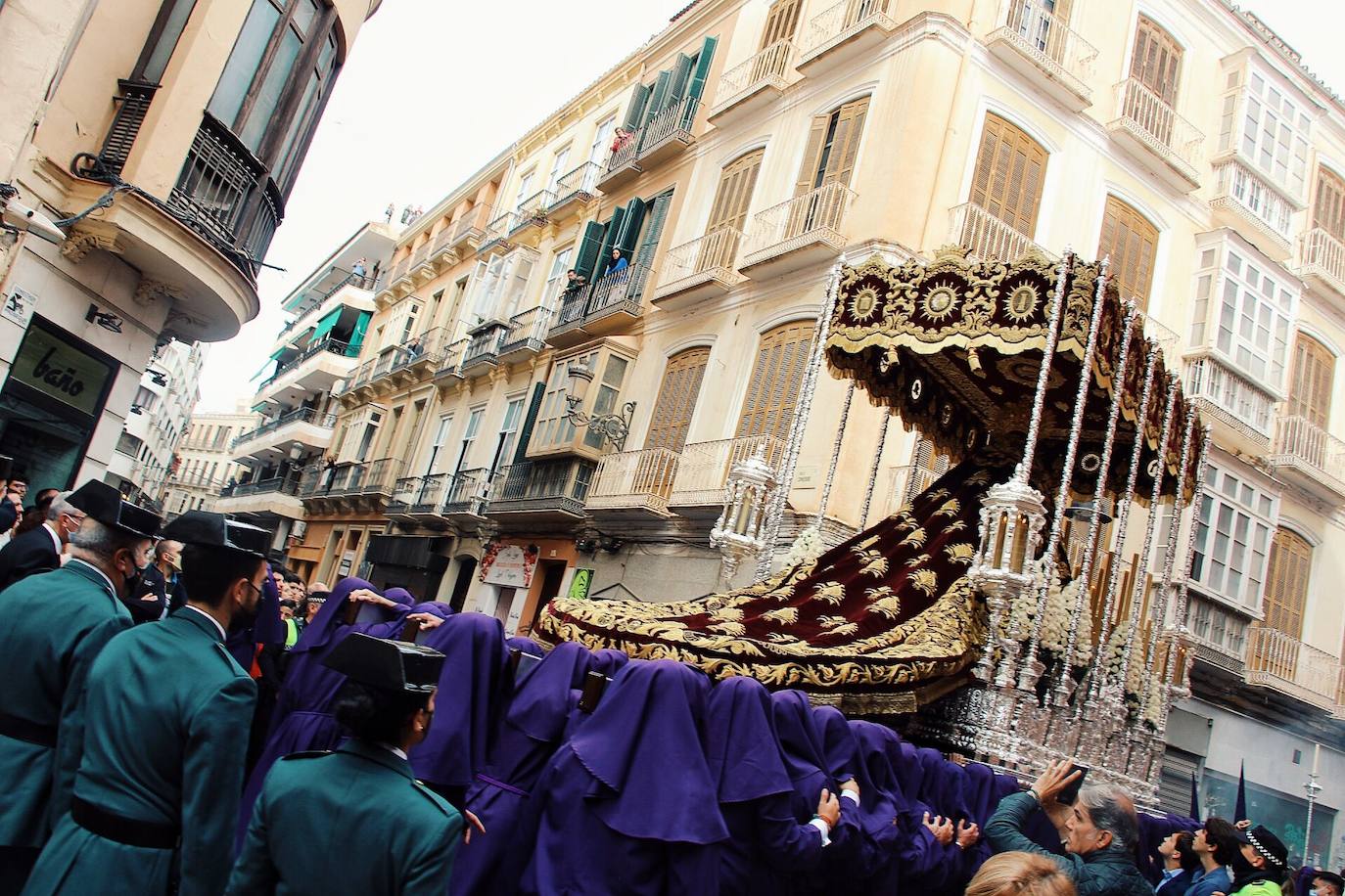 Pasión. Lunes Santo de Málaga de 2022