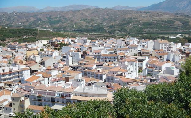 Vista panorámica de Benamocarra.