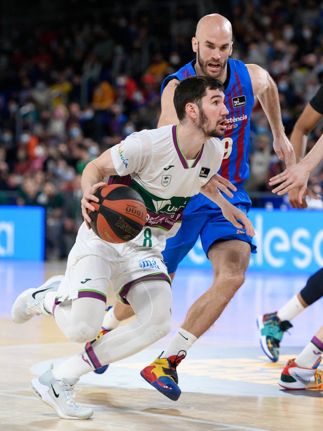 Fotos: El Barcelona-Unicaja de baloncesto, en imágenes