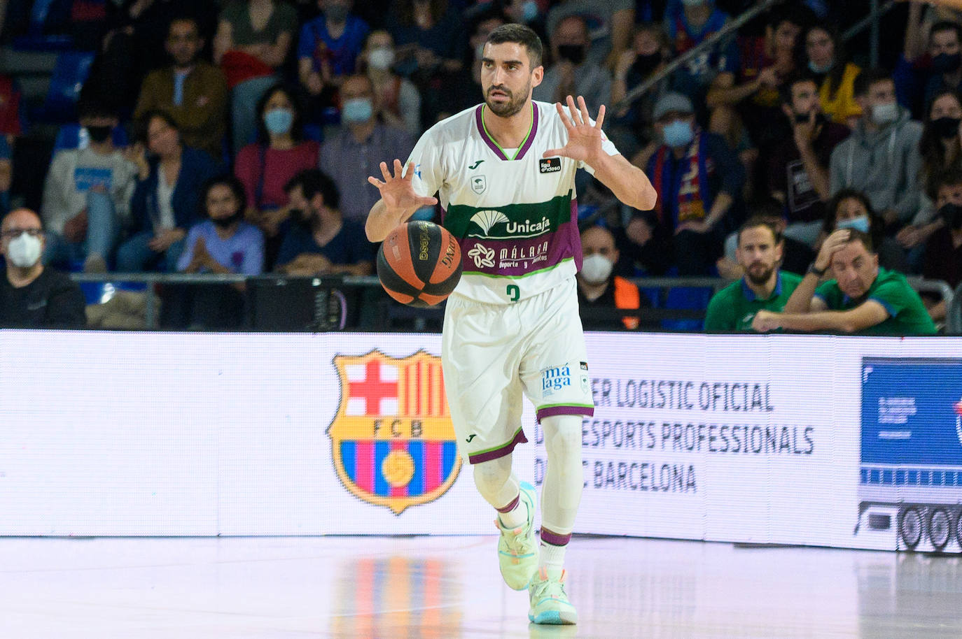 Fotos: El Barcelona-Unicaja de baloncesto, en imágenes