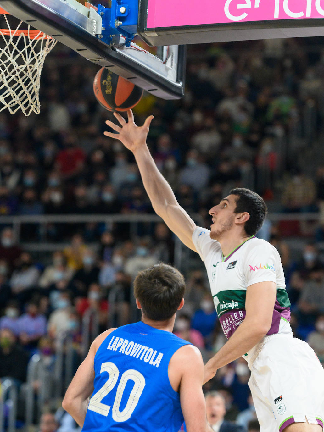 Fotos: El Barcelona-Unicaja de baloncesto, en imágenes