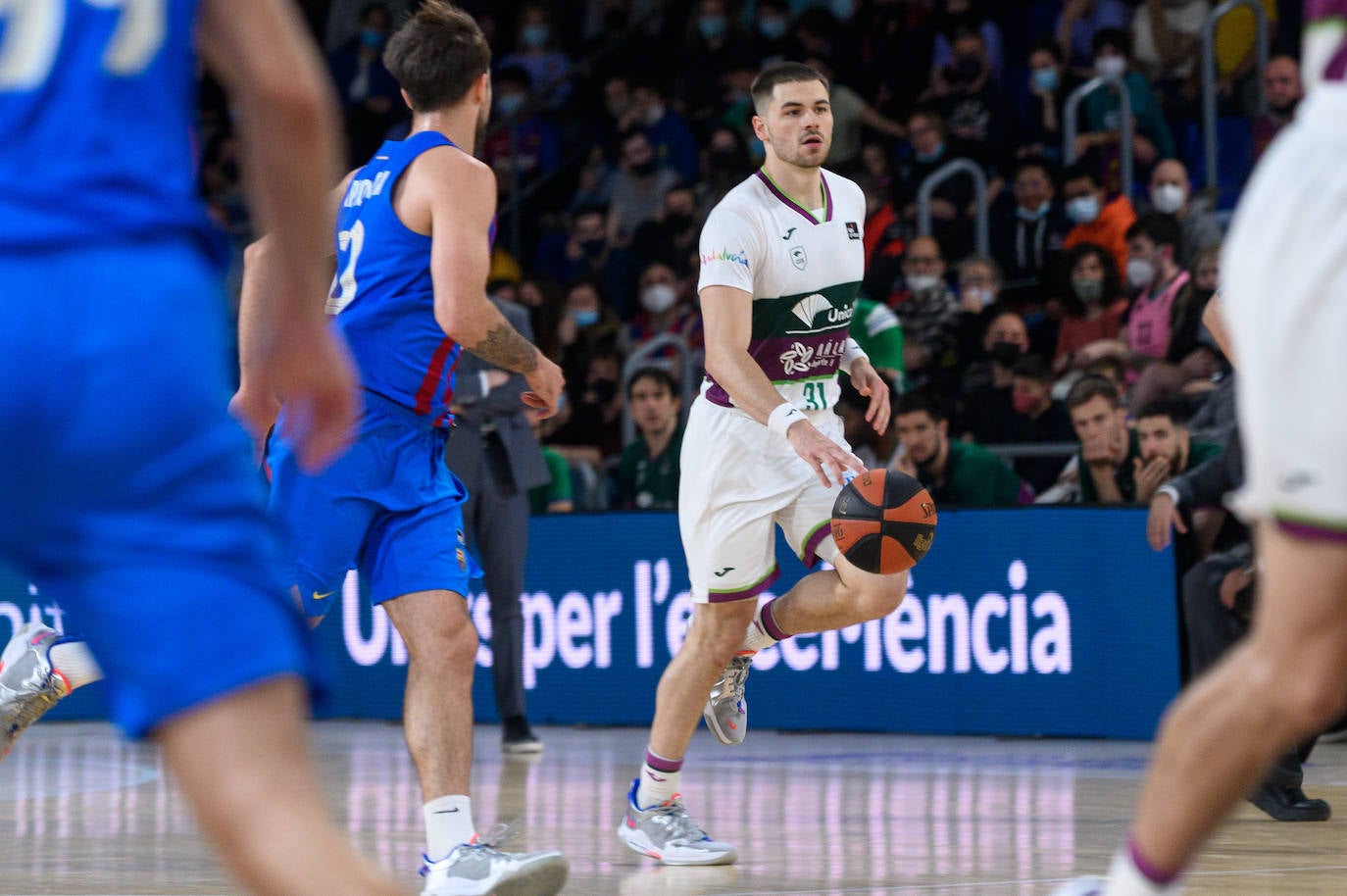 Fotos: El Barcelona-Unicaja de baloncesto, en imágenes