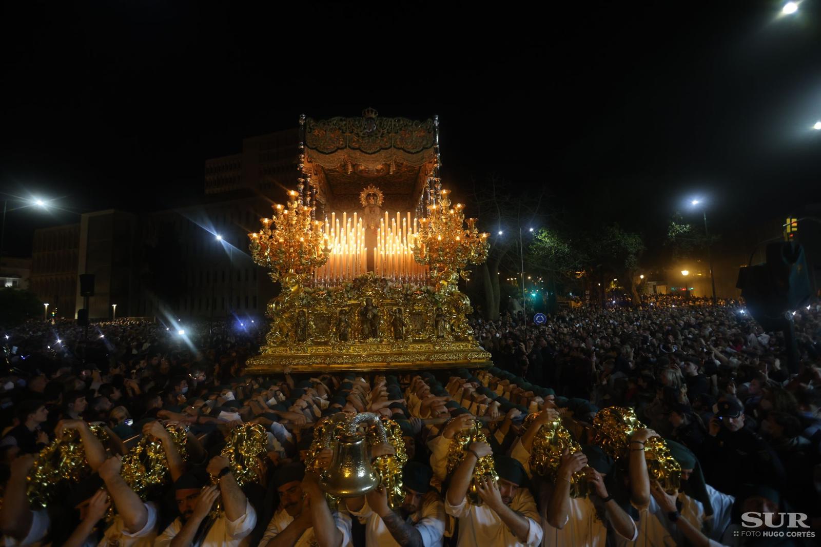 Las mejores imágenes de las cofradías del Jueves Santo 2022 en Málaga