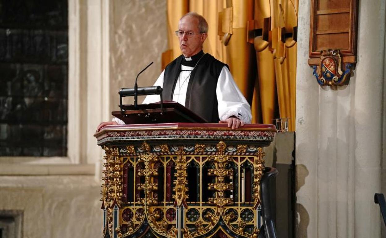 El arzobispo de Canterbury, Justin Welby.