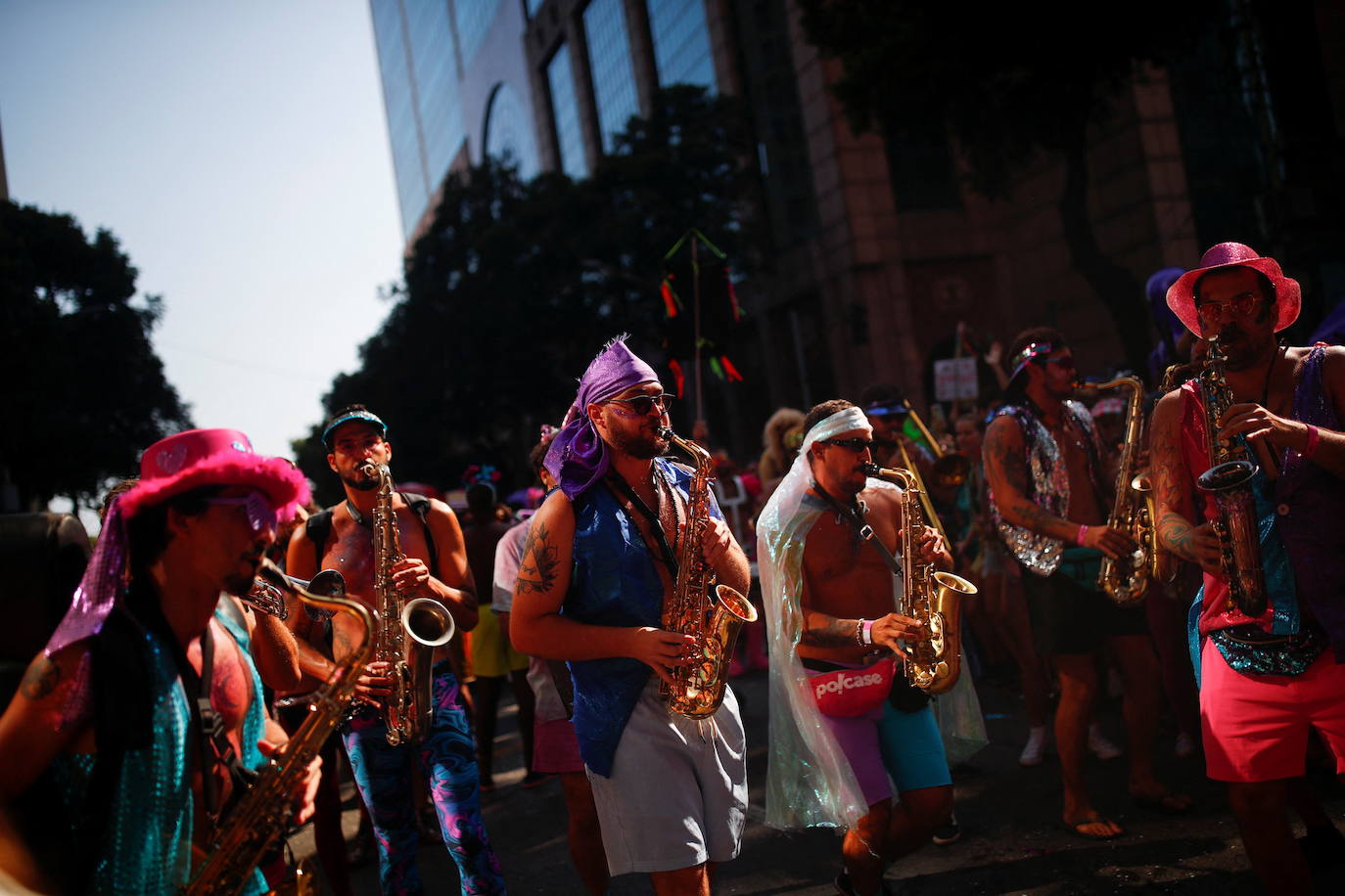 El Carnaval vuelve a Río de Janeiro tras dos años sin celebrarse por el covid