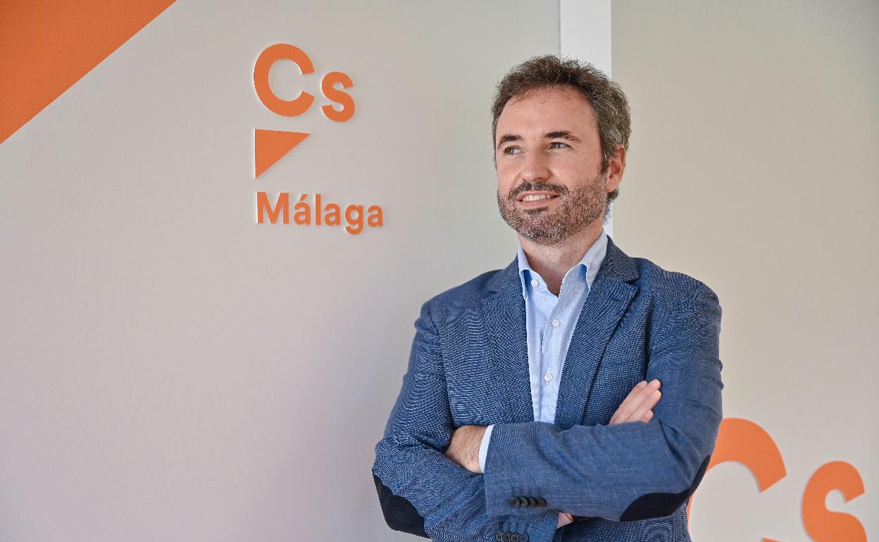 Guillermo Díaz, coordinador provincial de Ciudadanos. 