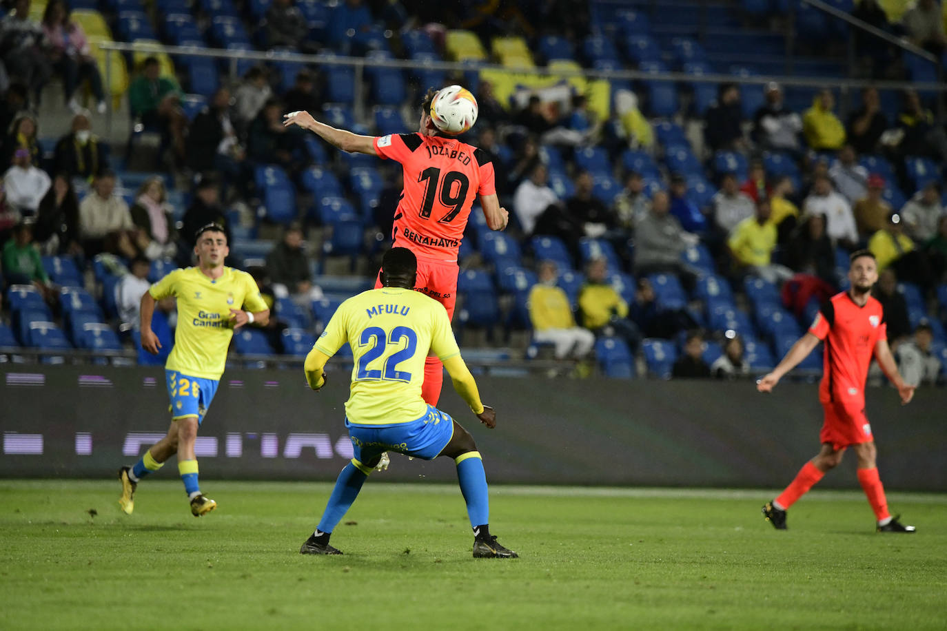 El Málaga no pudo traerse los tres puntos de Las Palmas. 