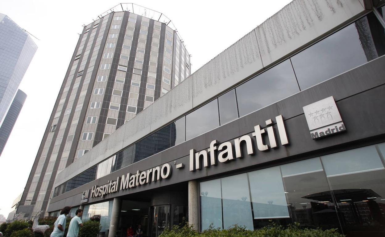 Hospital La Paz de Madrid, donde están ingresados los pacientes.