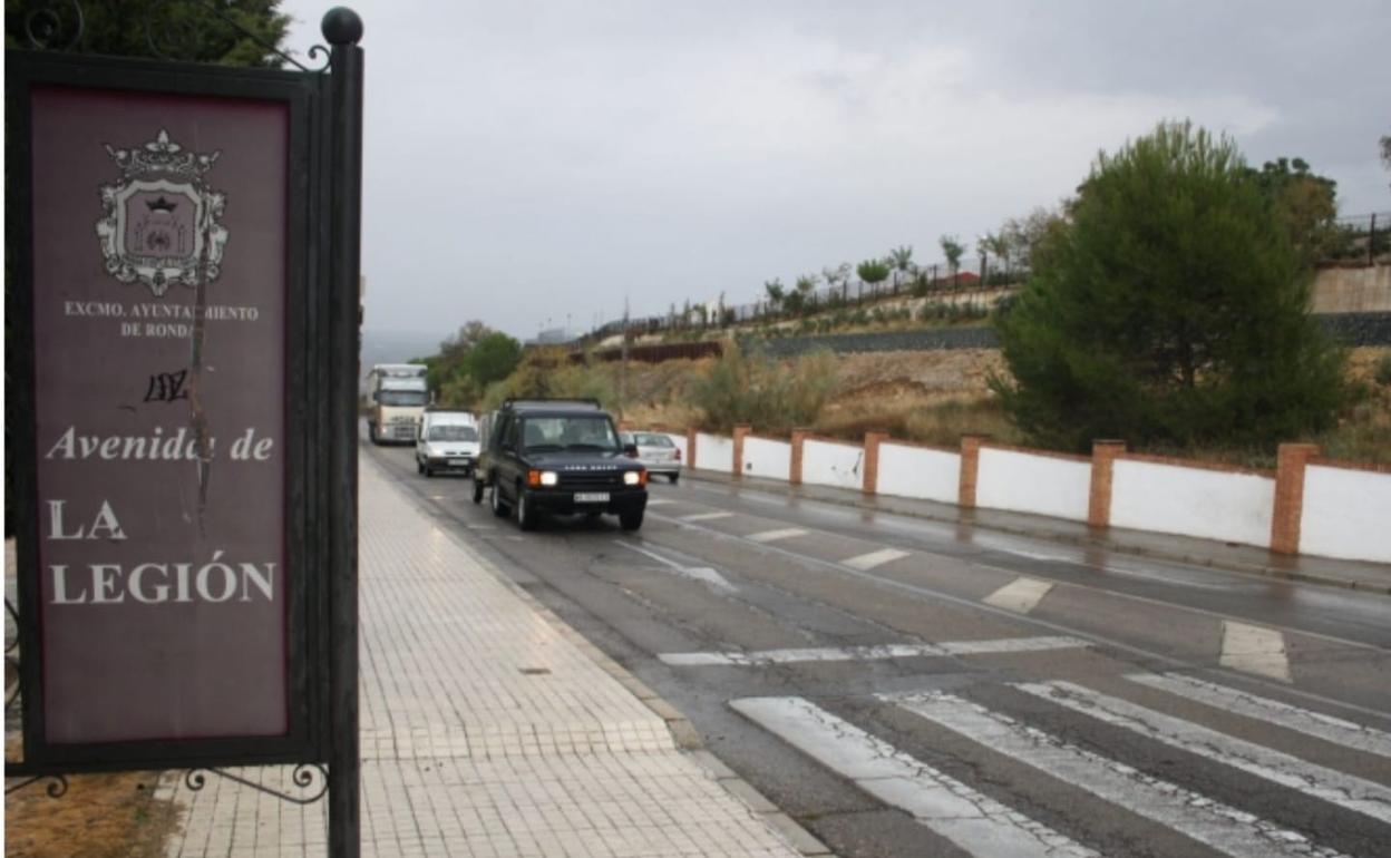 Avenida de la Legión. 