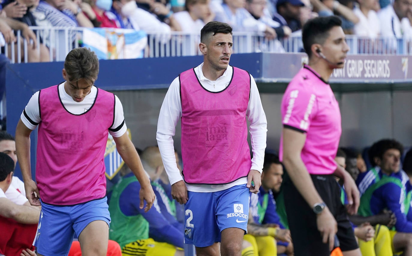 Hubo ambiente de excepción, con 21.834 espectadores en La Rosaleda 