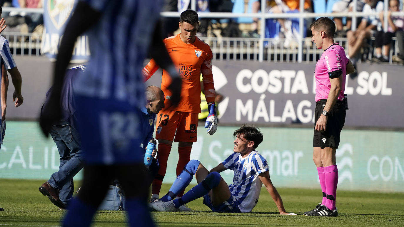 Hubo ambiente de excepción, con 21.834 espectadores en La Rosaleda 