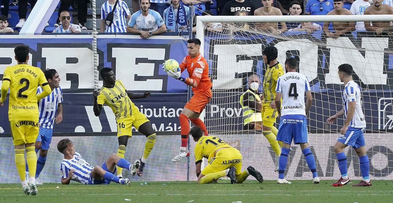 Hubo ambiente de excepción, con 21.834 espectadores en La Rosaleda 