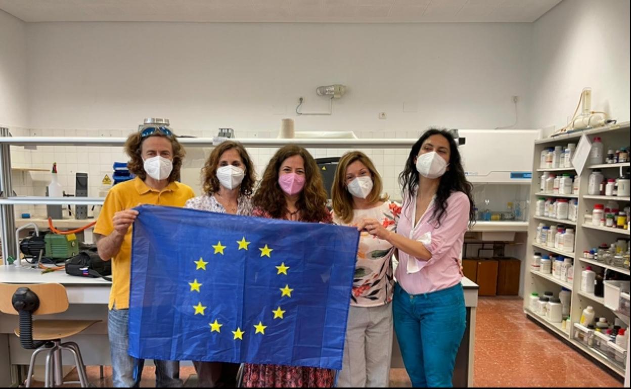 Profesores y coordinadores de este proyecto Erasmus+ de los institutos malagueños El Palo y Universidad Laboral. 