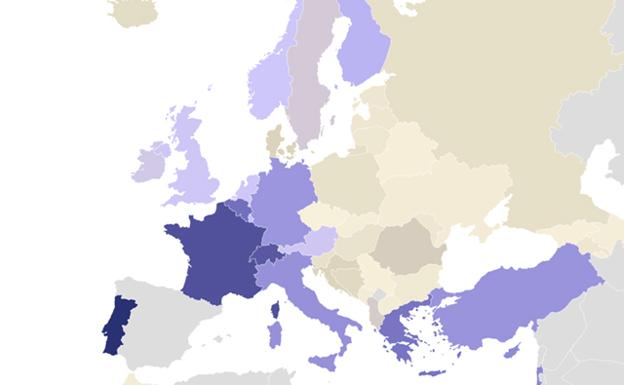 Portugal y Francia, los países que más han votado a España en la historia de Eurovisión