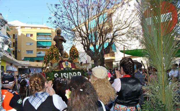 En la tarde del domingo, el patrón del campo recorrerá las calles de Estepona