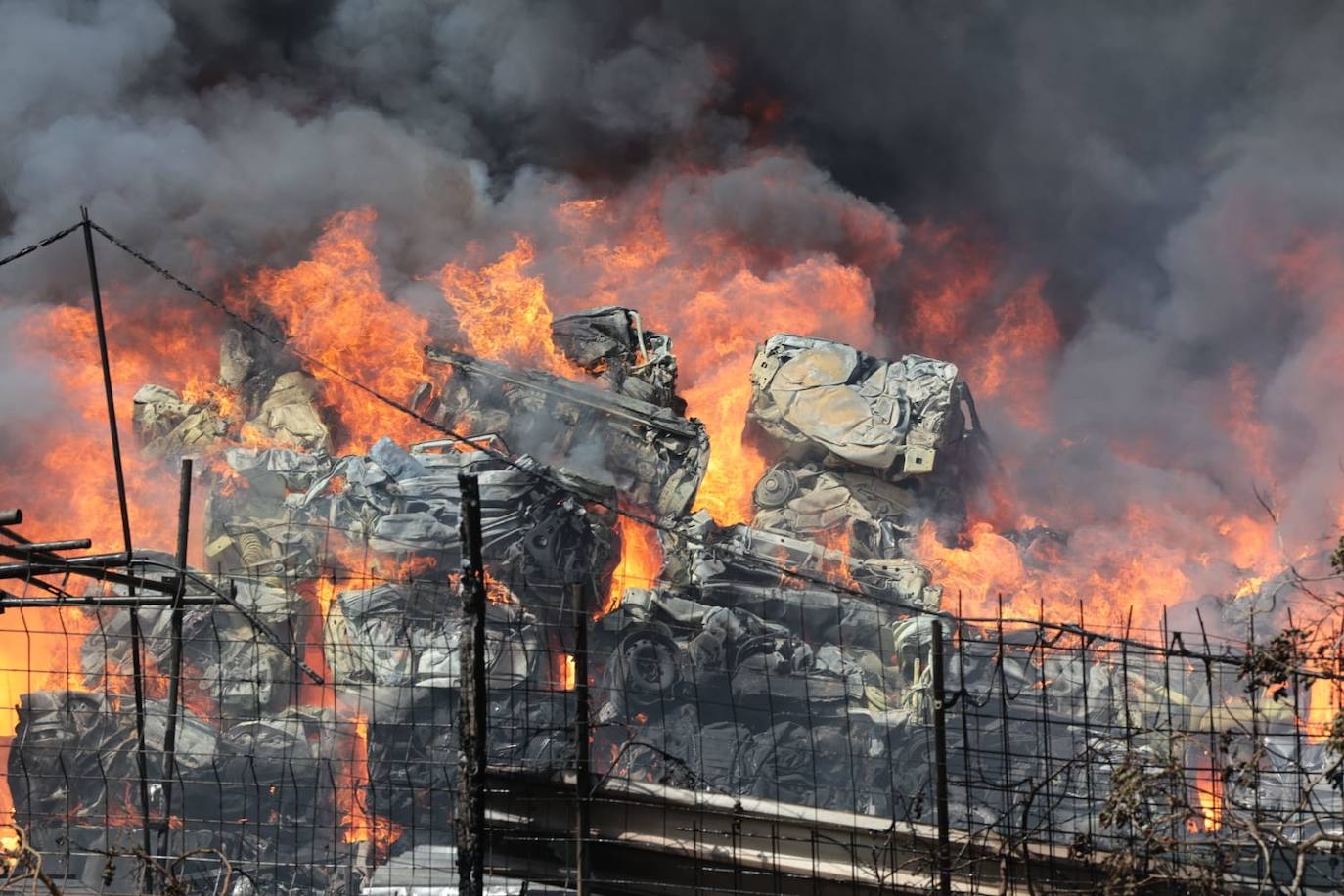 La imagen ha desatado la alerta entre los malagueños, que han realizado multitud de llamadas a los servicios de emergencias