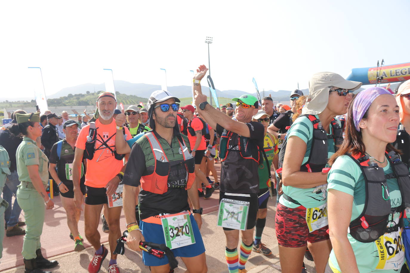 9.000 deportistas, a pie y en bicicleta, participan en el mítico evento que se empieza y termina en Ronda y que pasa también por Arriate, Alcalá del Valle, Setenil de las Bodegas, Montejaque y Benaoján