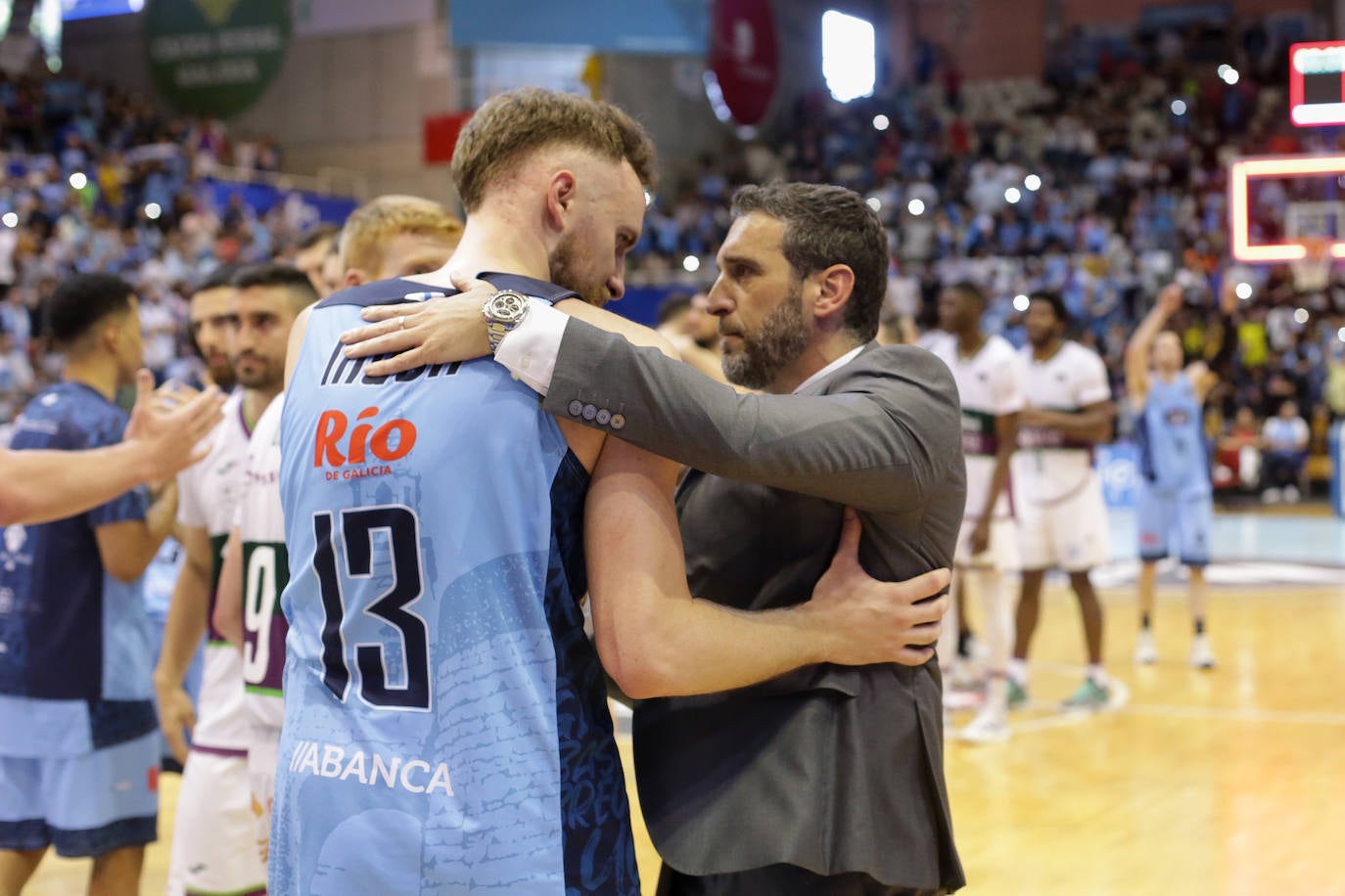 El Unicaja empezó muy mal el partido y ya fue a remolque ante el Breogán 