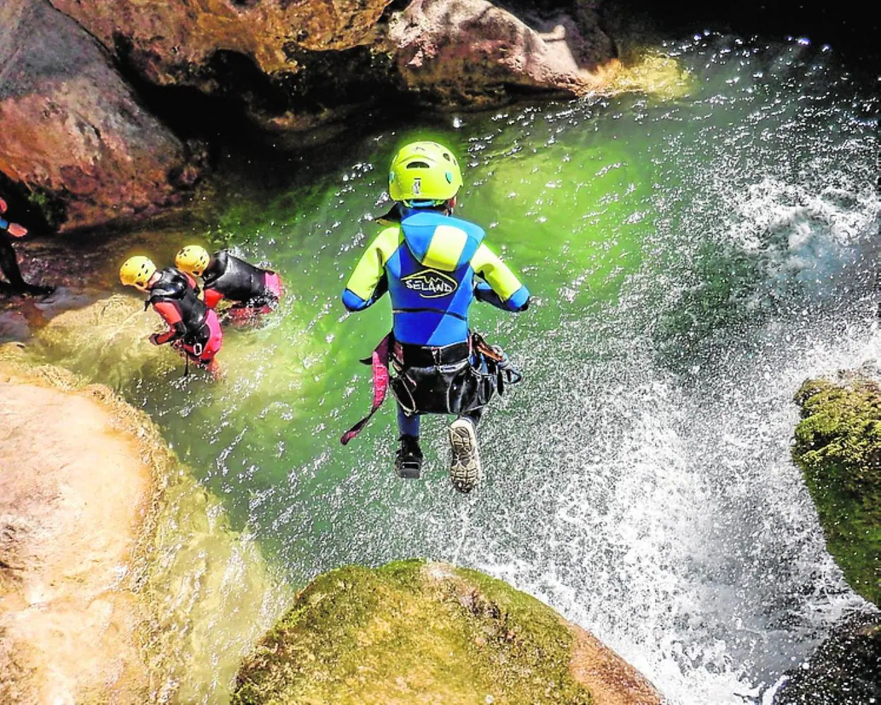 El rafting y el barranquismo son actividades muy demandadas. 