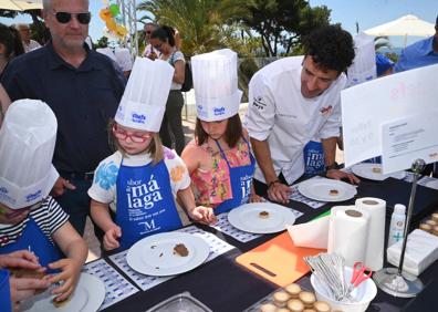 Imagen secundaria 1 - Diversión y alimentación saludable en los talleres de Chefs for Children celebrados en Marbella