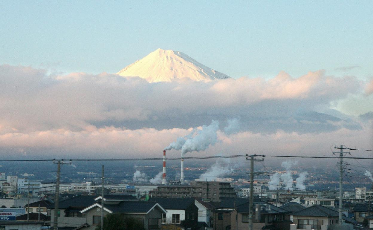 Contaminación en Japón.