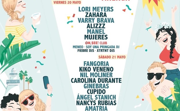 Cartel del Oh See Festival. 