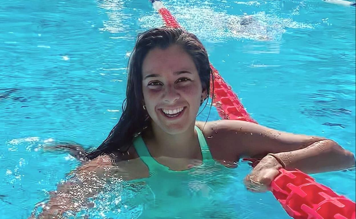 María de Valdés, en busca de su primer título Nacional de aguas abiertas