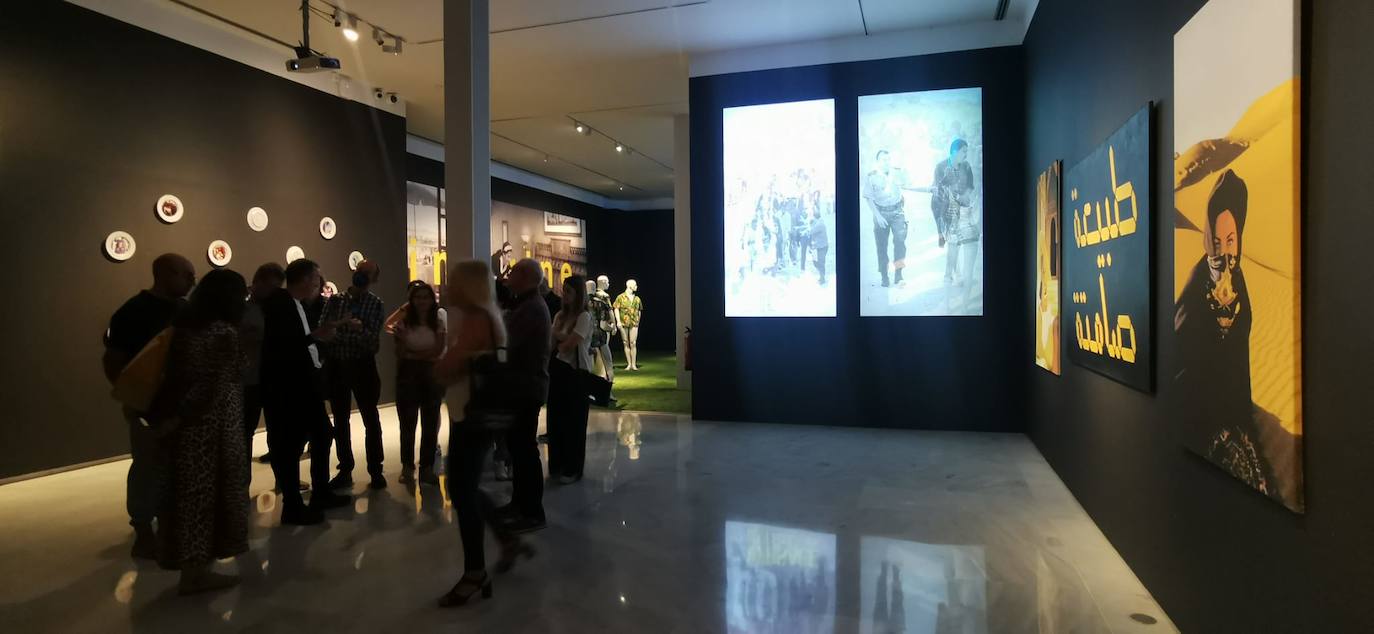 Exposición de Rogelio López Cuenca en el Rectorado de la UMA. 