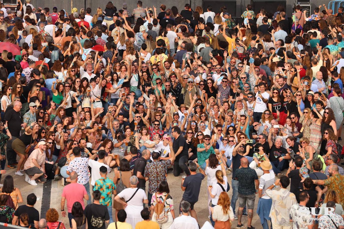 Kiko Veneno y Angel Stanich, durante su actuación del sábado