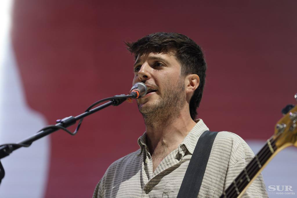 Carolina Durante, durante su actuación del sábado