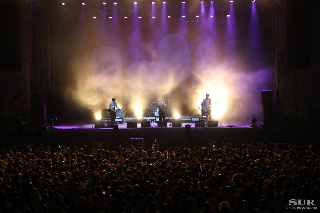 Carolina Durante, durante su actuación del sábado