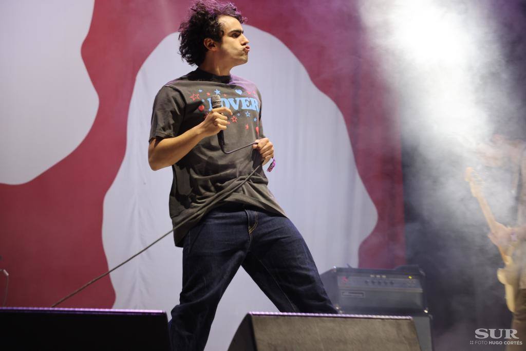 Carolina Durante, durante su actuación del sábado