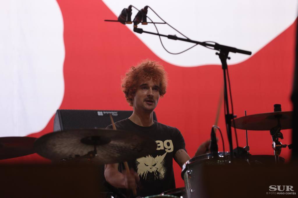 Carolina Durante, durante su actuación del sábado